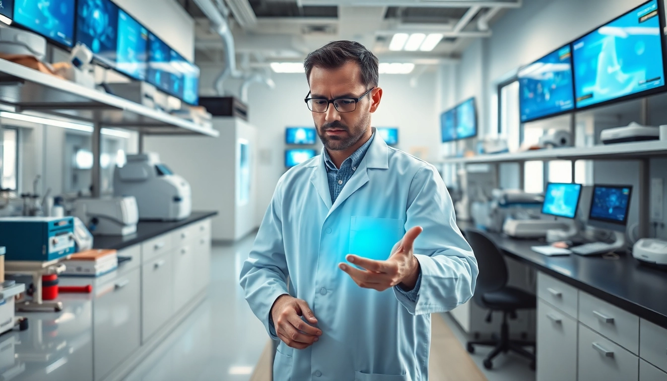 Entdecken Sie digitale Loesungen im Labor, innovative Technologien die moderne wissenschaftliche Forschung unterstuetzen.