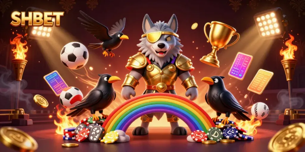 Engage in immersive gambling experiences with SHBET's captivating vibrant casino scene.