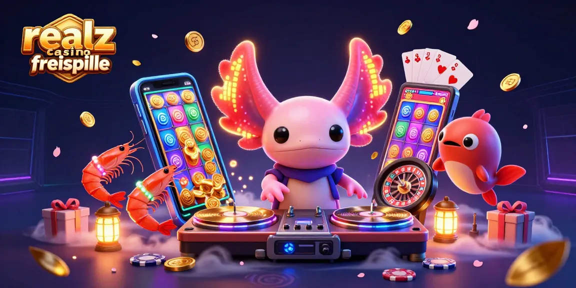 Erlebe die Welt der Realz Casino Freispiele mit bunten Slots und aufregenden Spielen.